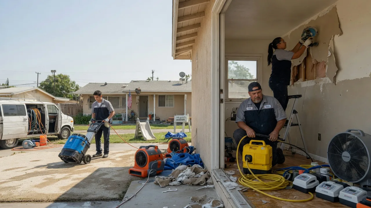 Water Damage Restoration in Burnham, PA near me